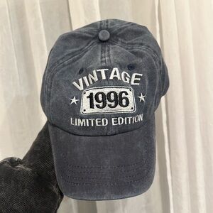 Vintage 1996 Blue Cap
